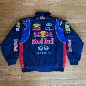 Formula 1 Red Bull Racing Jacket Men’s F1 Embroidered Retro Y2k Unisex